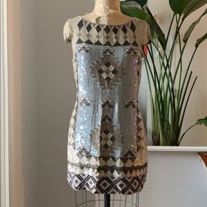 All Saints sequin dress